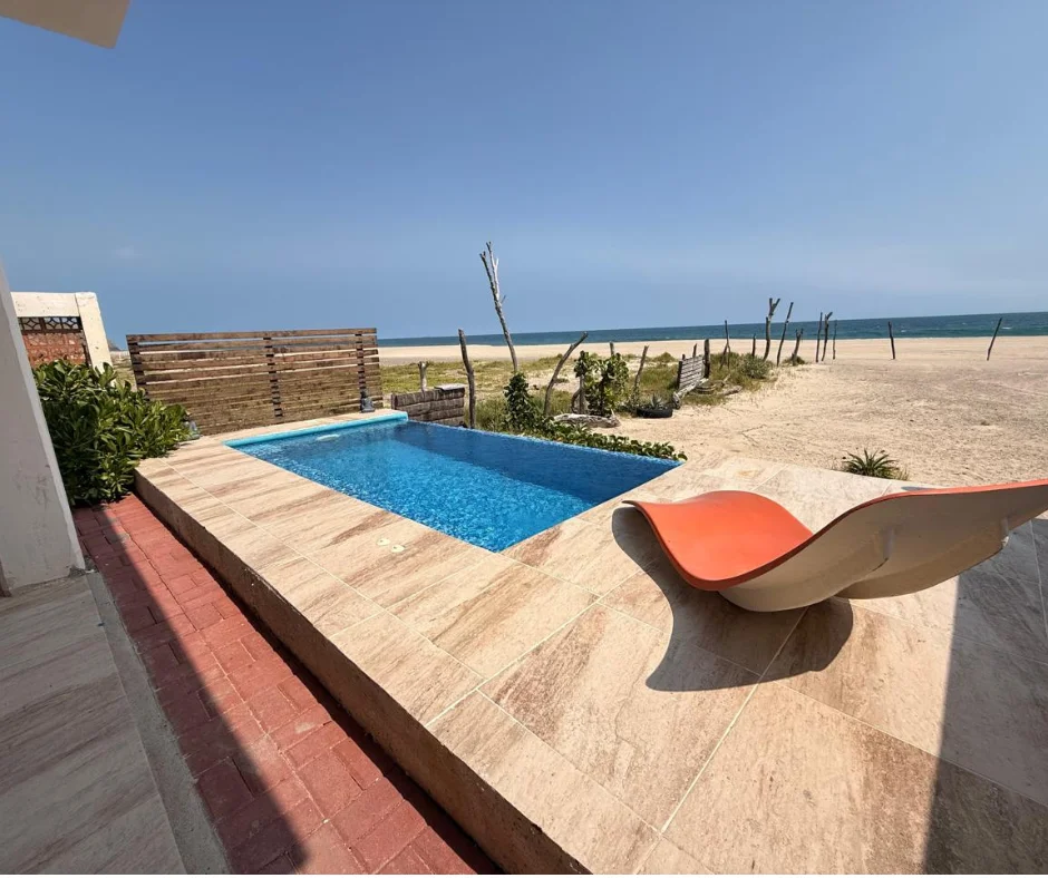 Atardecer en la playa