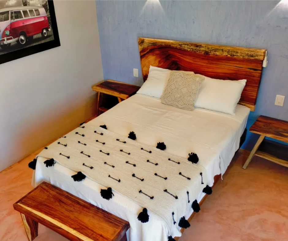 Alberca al atardecer